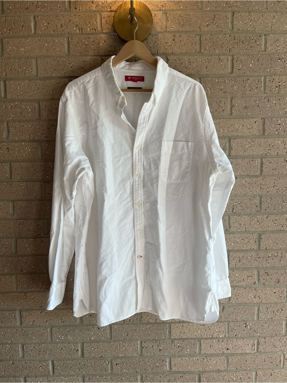 Daniel Cremieux White Long-Sleeve Button-Down Shirt